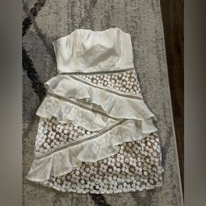 Oh Polly strapless dress